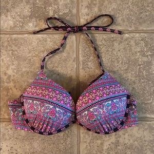 Bright Push Up Bikini Top 34C